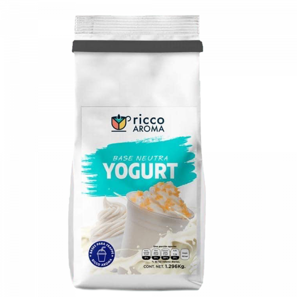Base Neutra para Frappé Yogurt 1.2 Kg Ricco Aroma